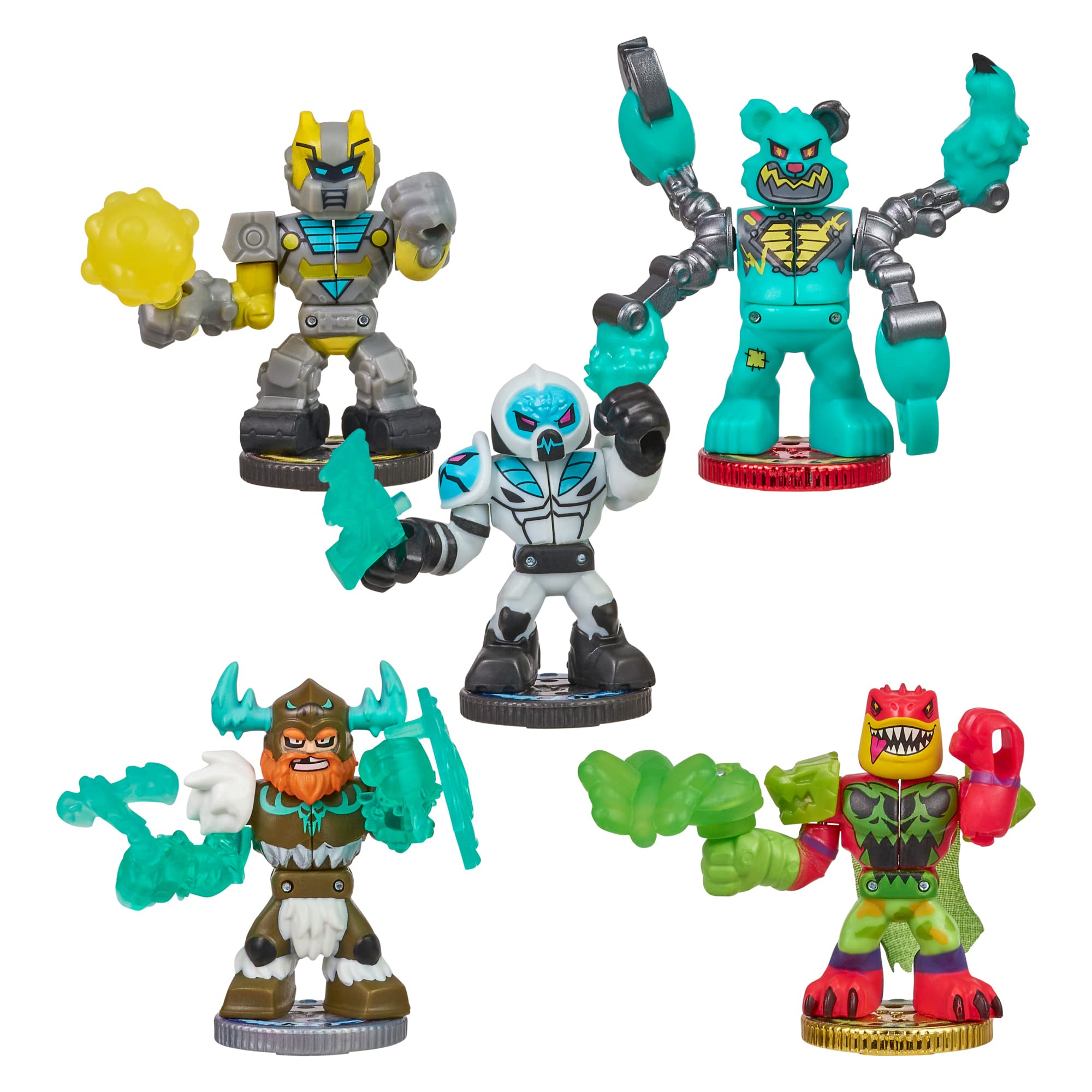 Foto 5 pulgar | Pack Coleccionista Legends Of Akedo Button Bash Con 10 Figuras - Venta Internacional.