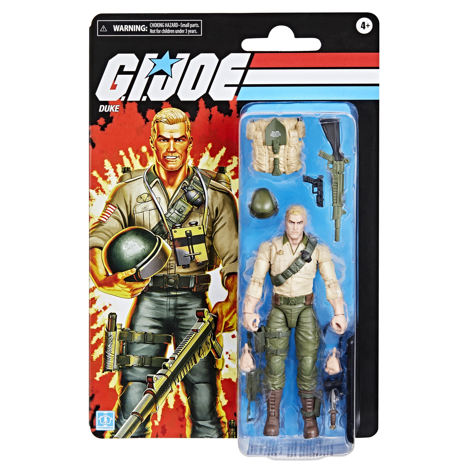 Foto 3 pulgar | Figura De Acción G.i. Joe Classified Series Duke Con 10 Accesos. - Venta Internacional.