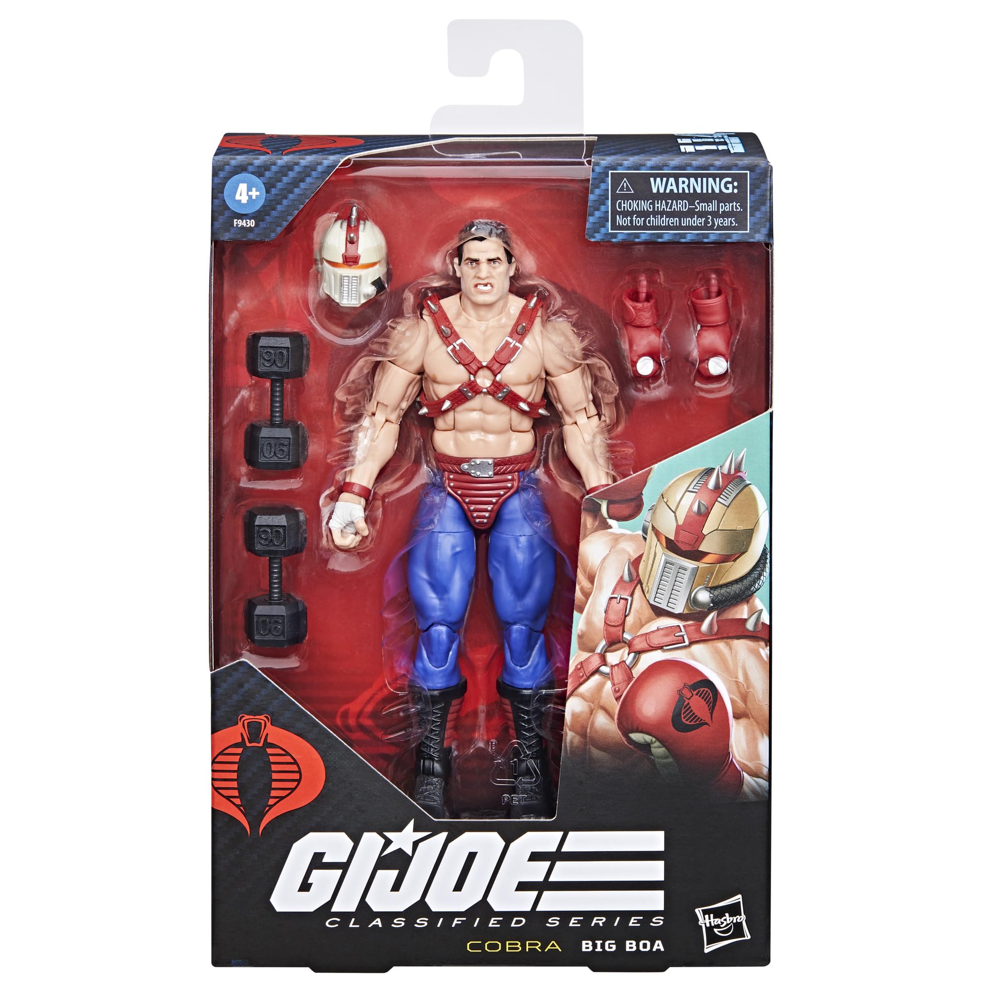 Foto 2 | Figura De Acción G.i. Joe Classified Series #114 Big Boa 15 Cm - Venta Internacional.