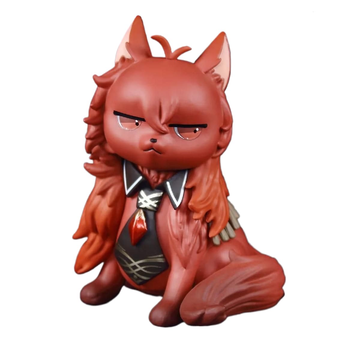 Foto 2 pulgar | Figura Rzahuahu Diluc Cat Scaramouche, Juego De Anime, 11 Cm, Pvc - Venta Internacional.