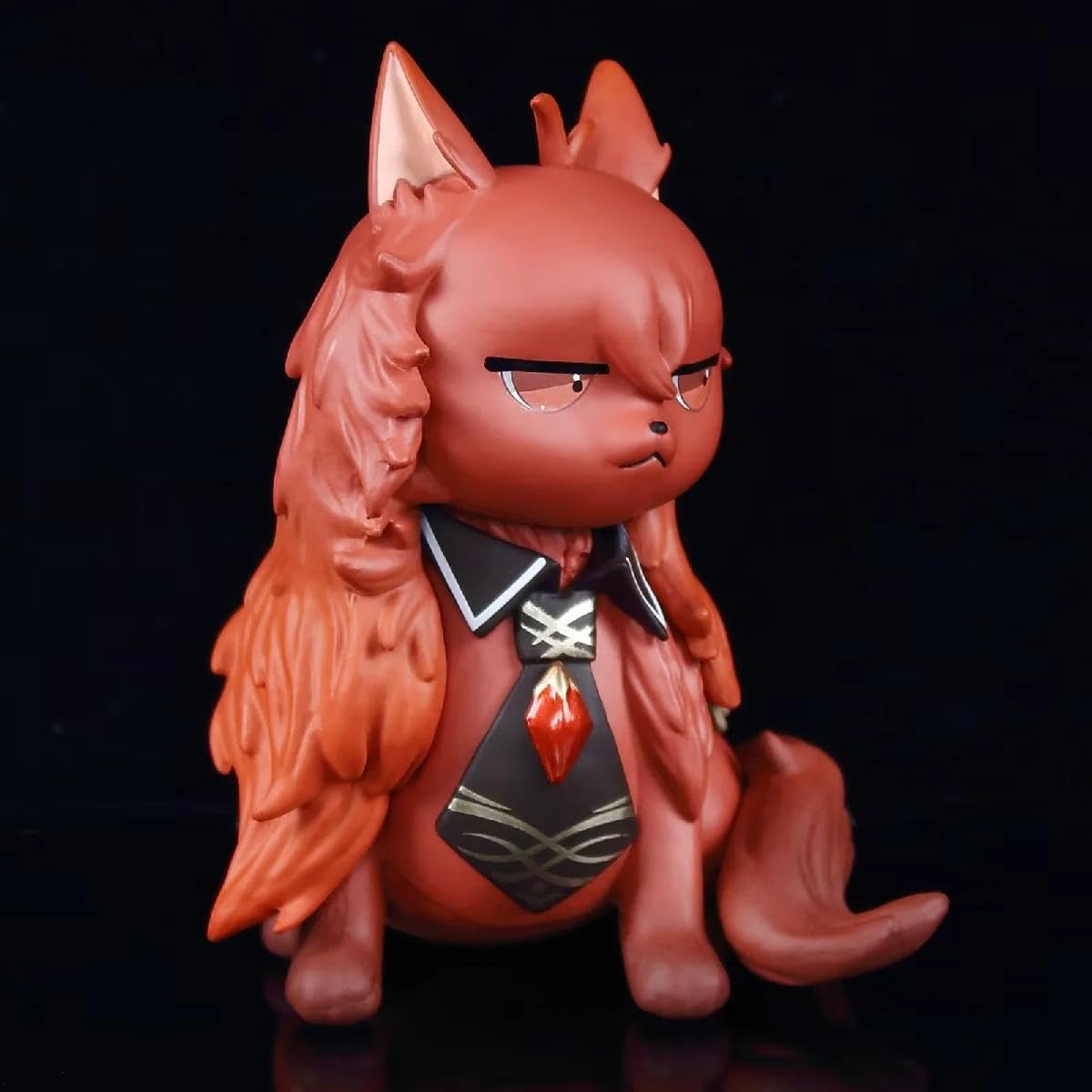 Foto 3 pulgar | Figura Rzahuahu Diluc Cat Scaramouche, Juego De Anime, 11 Cm, Pvc - Venta Internacional.