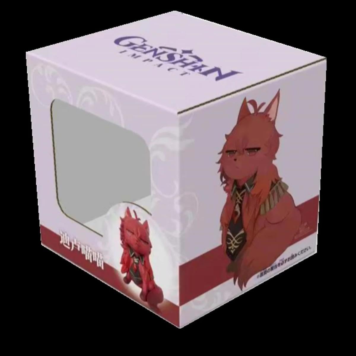 Foto 7 pulgar | Figura Rzahuahu Diluc Cat Scaramouche, Juego De Anime, 11 Cm, Pvc - Venta Internacional.