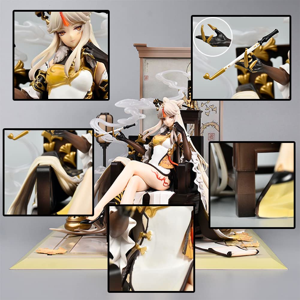 Foto 6 pulgar | Figura Rzahuahu G-i Ningguang Eclipsing Star Ver 1/7 Modelo De Pvc - Venta Internacional.