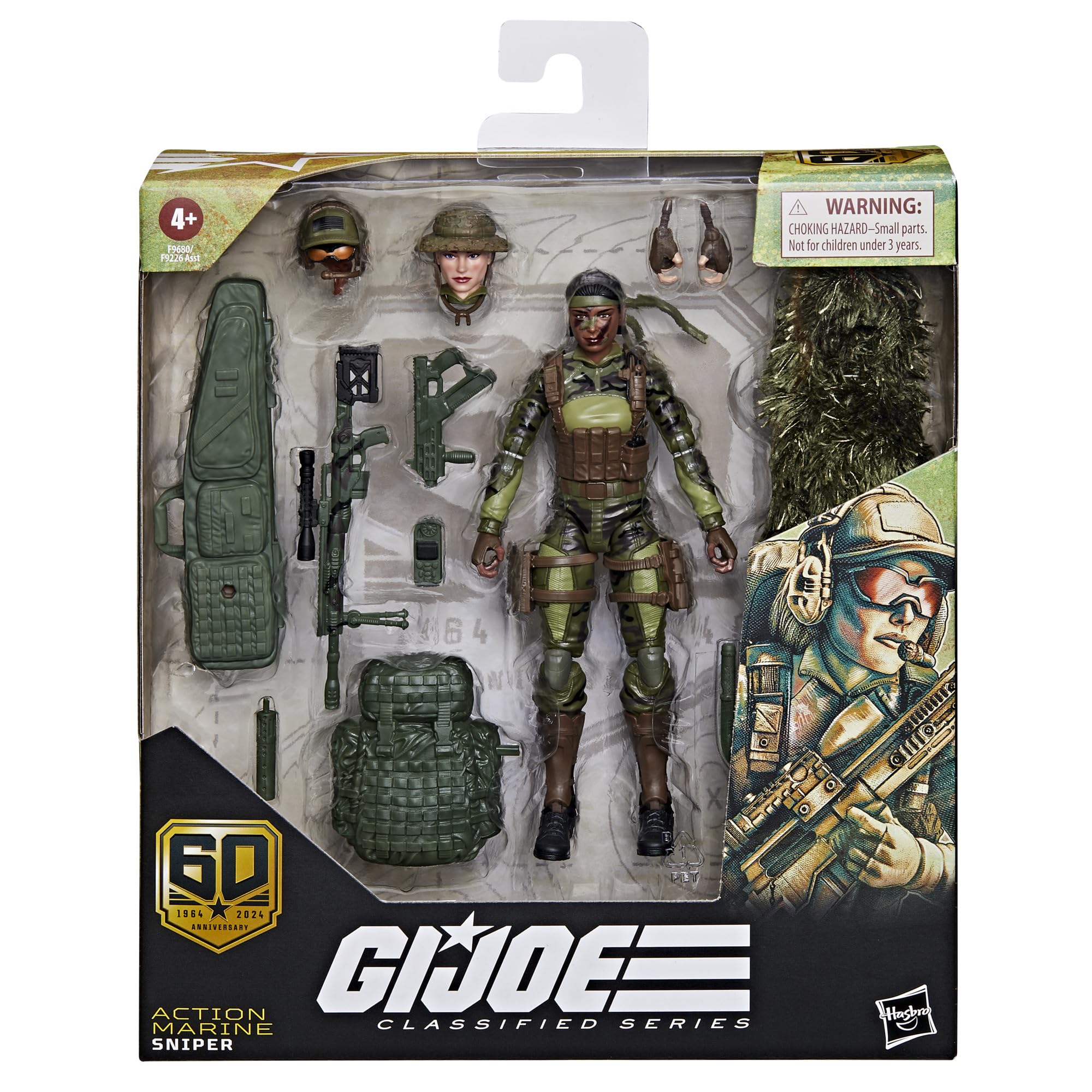 Foto 2 | Figura De Acción G.i. Joe Classified Series, 60 Aniversario - Venta Internacional.