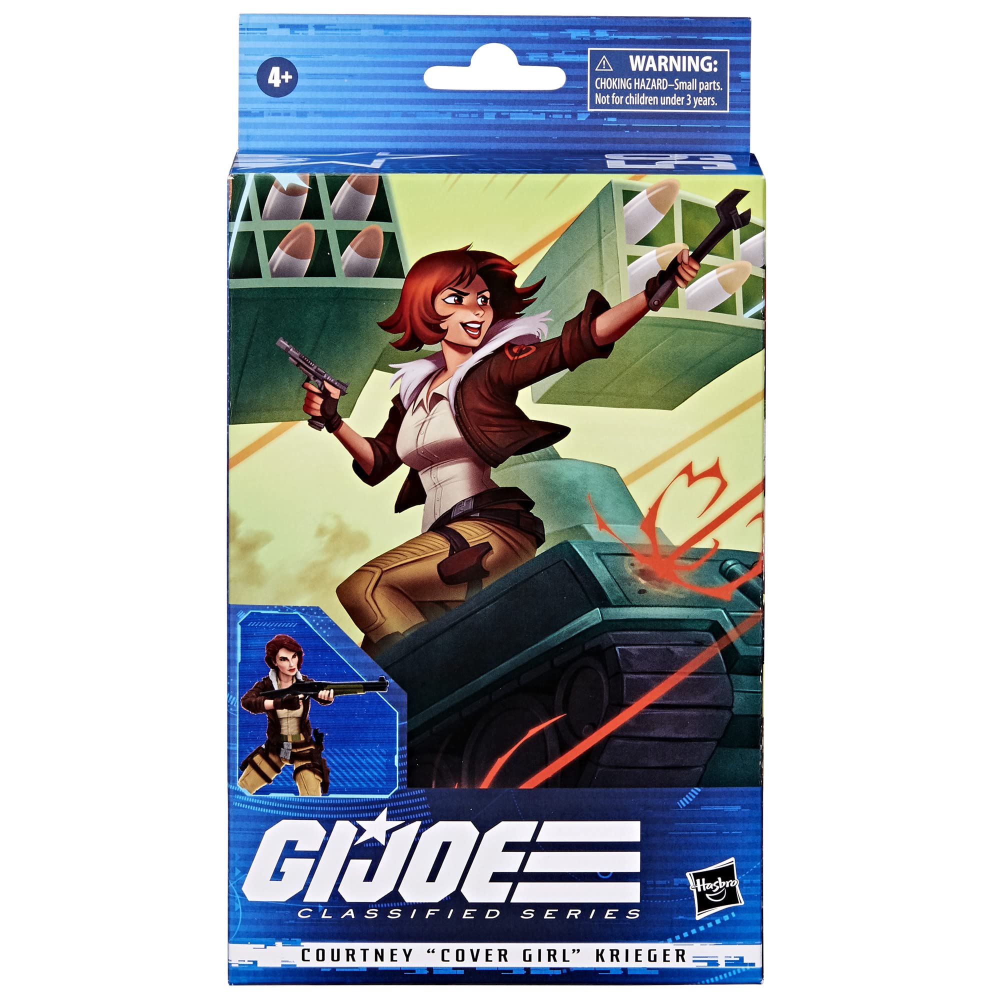 Foto 3 pulgar | Figura De Acción G.i. Joe Classified Series Courtney «cover Girl» Krieger 15 Cm - Venta Internacional.