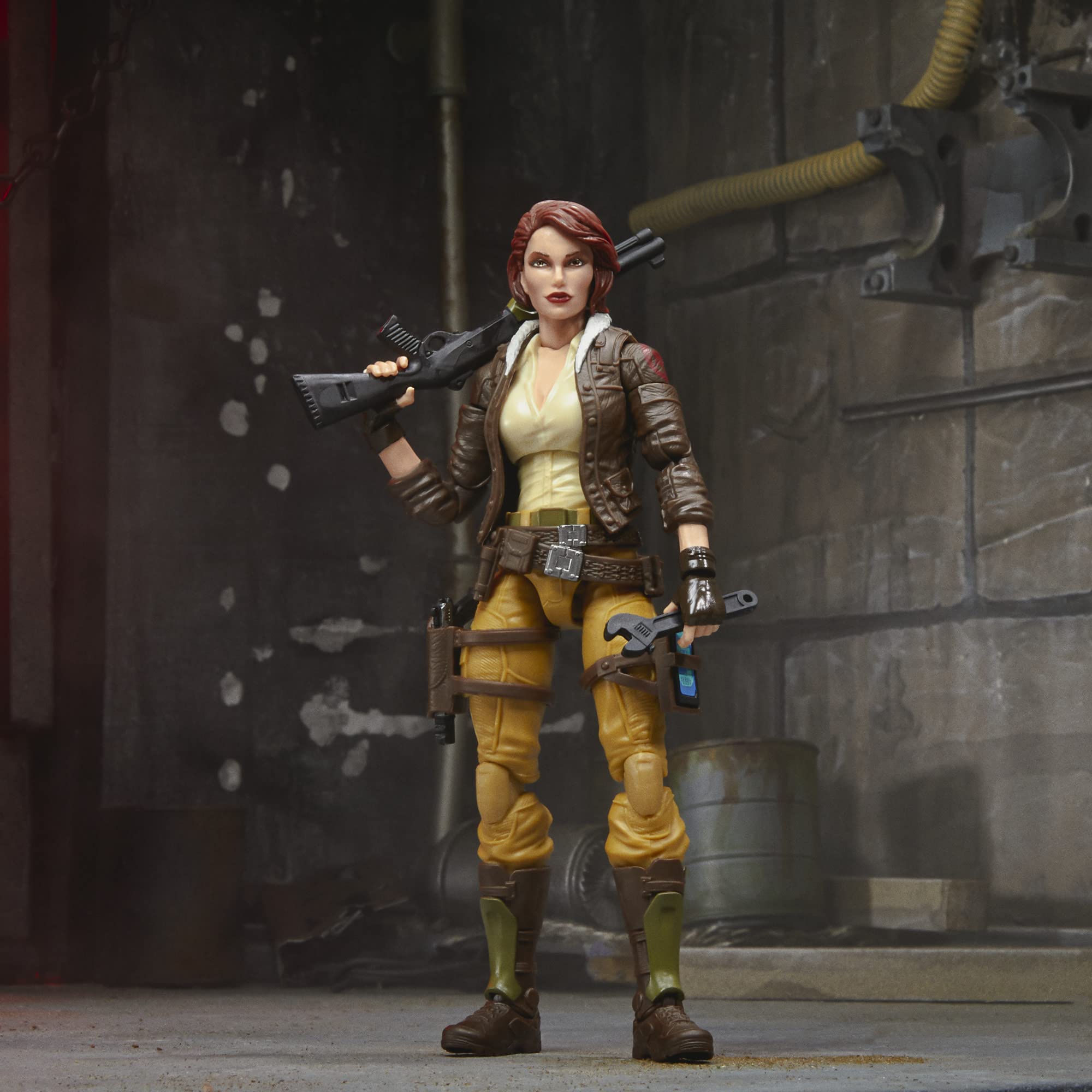 Foto 7 | Figura De Acción G.i. Joe Classified Series Courtney «cover Girl» Krieger 15 Cm - Venta Internacional.