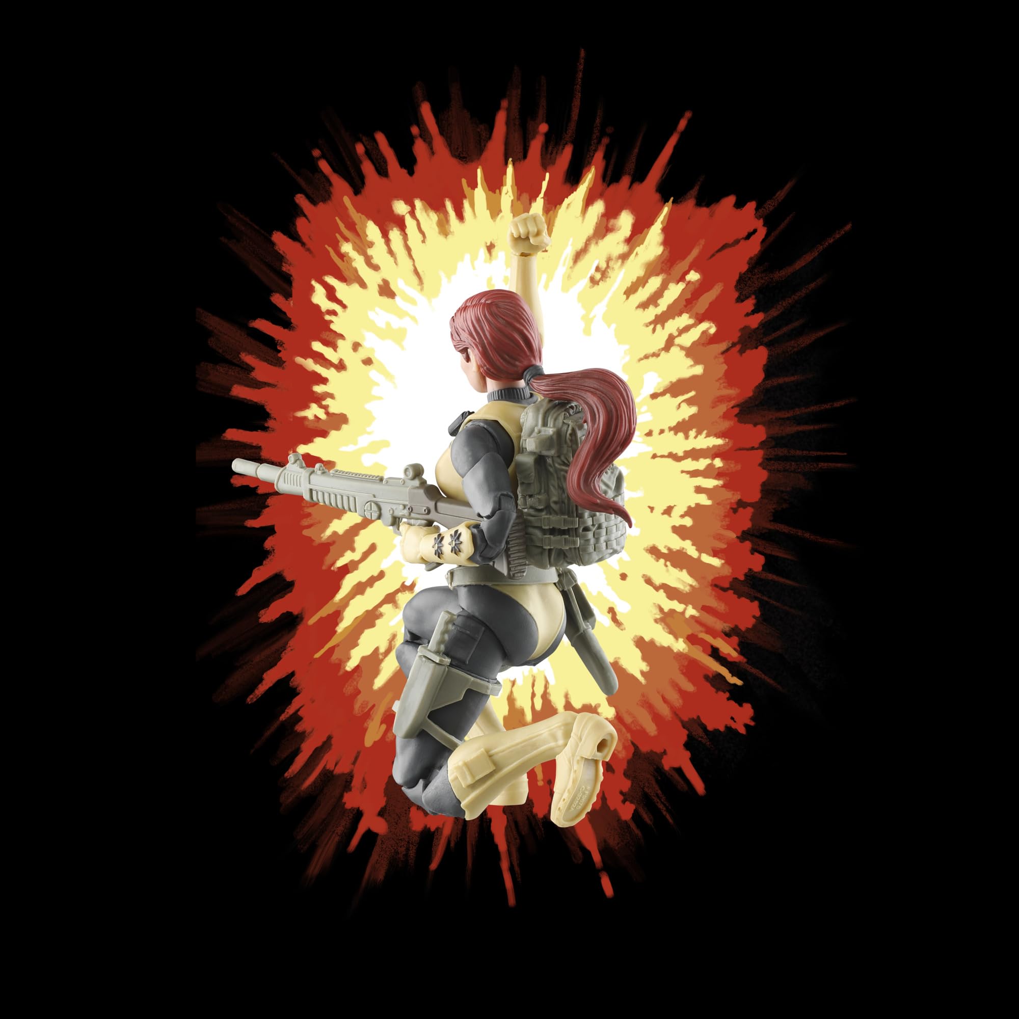 Foto 7 | Figura De Acción G.i. Joe Classified Series Retro Cardback Scarlett - Venta Internacional.
