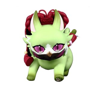 Foto 1 | Figura De Gato Rzahuahu Kukishinobu Scaramouche Pvc Anime De 11 Cm - Venta Internacional.