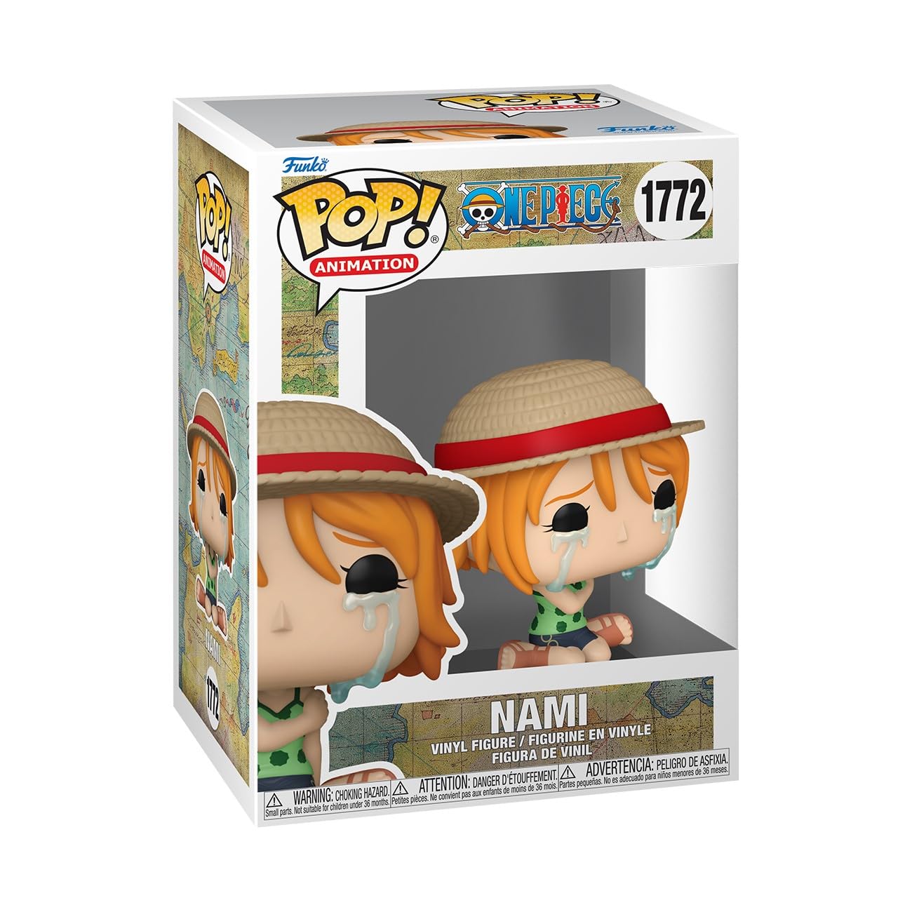 Foto 1 | ¡funko Pop! Figura Animada De Vinilo De Nami De Una Sola Pieza, 8,3 Cm - Venta Internacional.