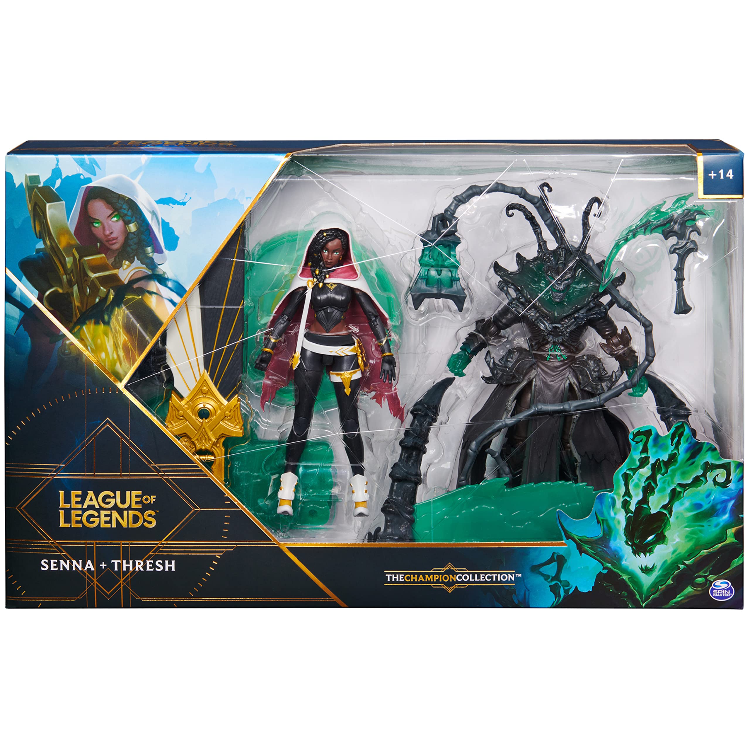 Foto 2 | Figuras Coleccionables De League Of Legends Senna Y Thresh - Venta Internacional.