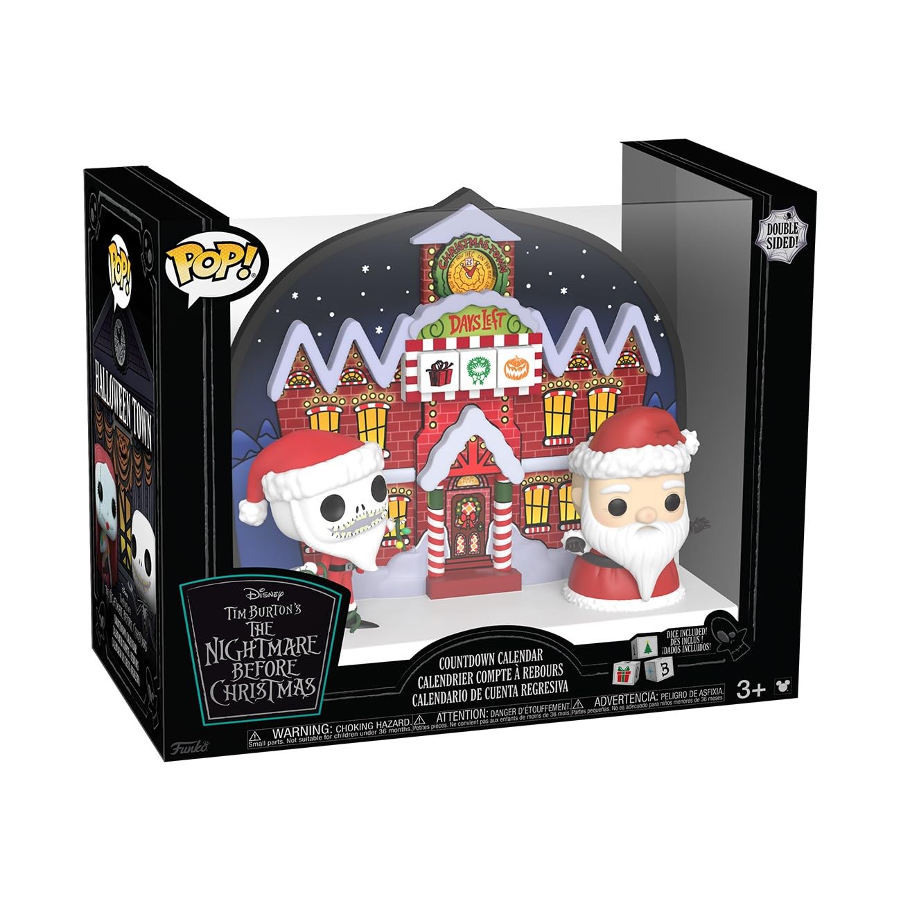 Foto 5 pulgar | Calendario De Cuenta Regresiva Funko: Pesadilla Antes De Navidad - Venta Internacional.
