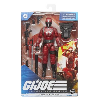 Foto 2 | Figura De Acción G.i. Joe Classified Series Crimson Guard De 6 Pulgadas - Venta Internacional.
