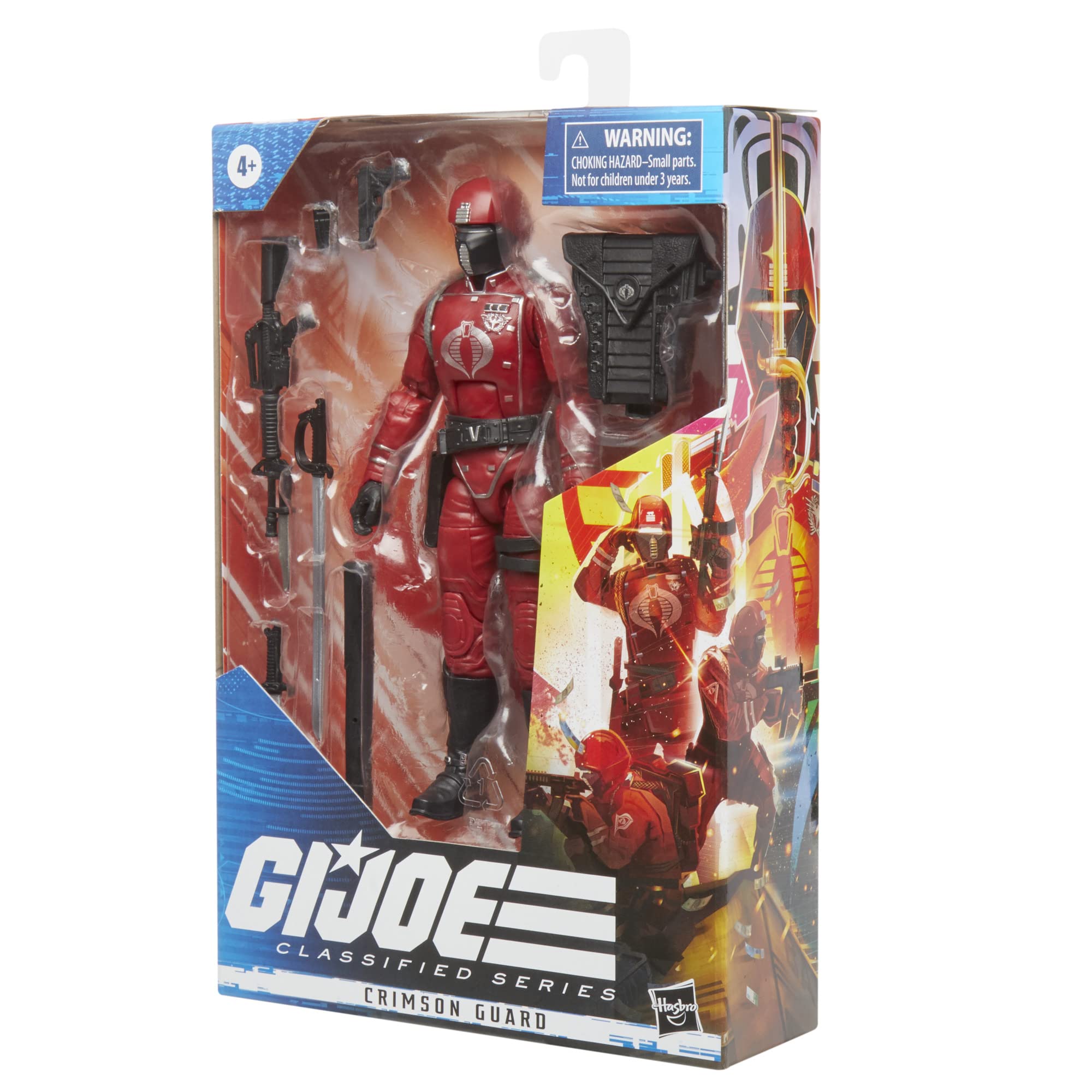 Foto 4 pulgar | Figura De Acción G.i. Joe Classified Series Crimson Guard De 6 Pulgadas - Venta Internacional.