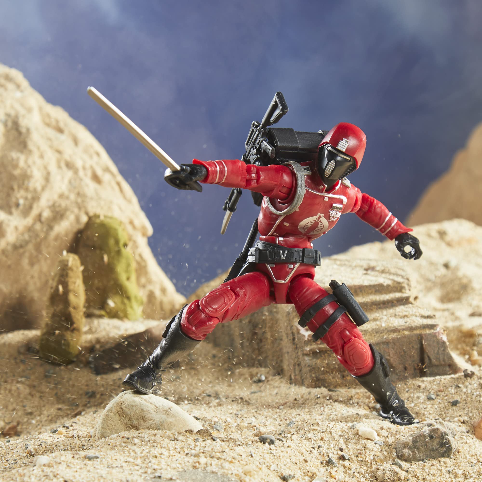 Foto 8 pulgar | Figura De Acción G.i. Joe Classified Series Crimson Guard De 6 Pulgadas - Venta Internacional.