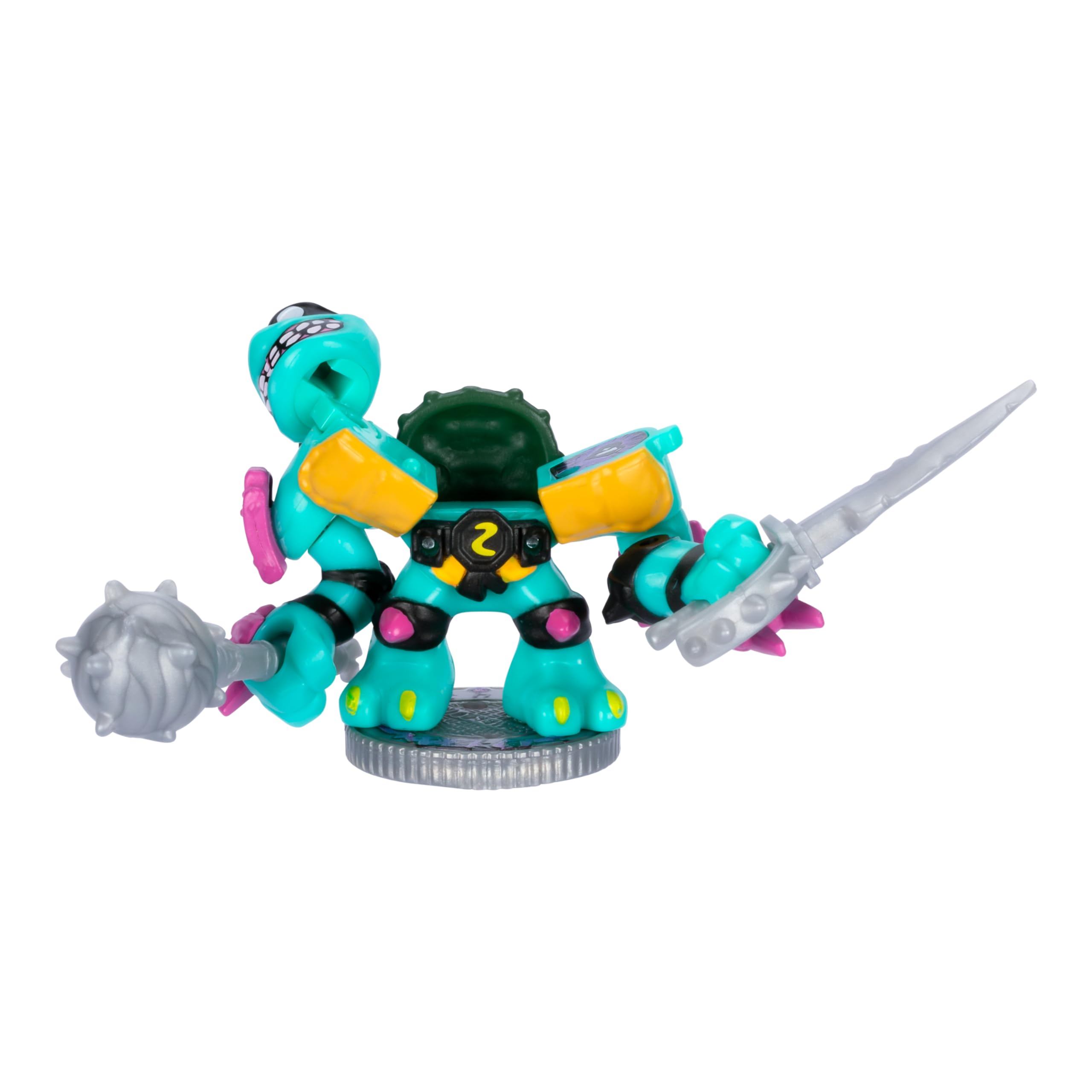 Foto 3 pulgar | Tortugas Ninja Mutantes Adolescentes De Toy Legends Of Akedo Donnie Vs Slash - Venta Internacional.