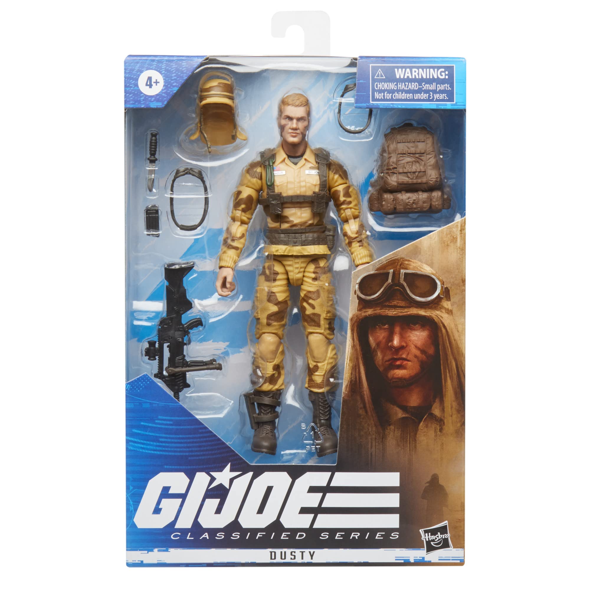 Foto 4 pulgar | Figura De Acción G.i. Joe Classified Series Dusty 49 15 Cm Con Acc - Venta Internacional.