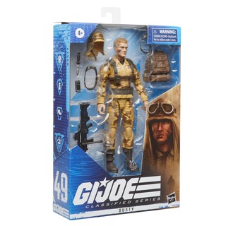 Foto 4 | Figura De Acción G.i. Joe Classified Series Dusty 49 15 Cm Con Acc - Venta Internacional.