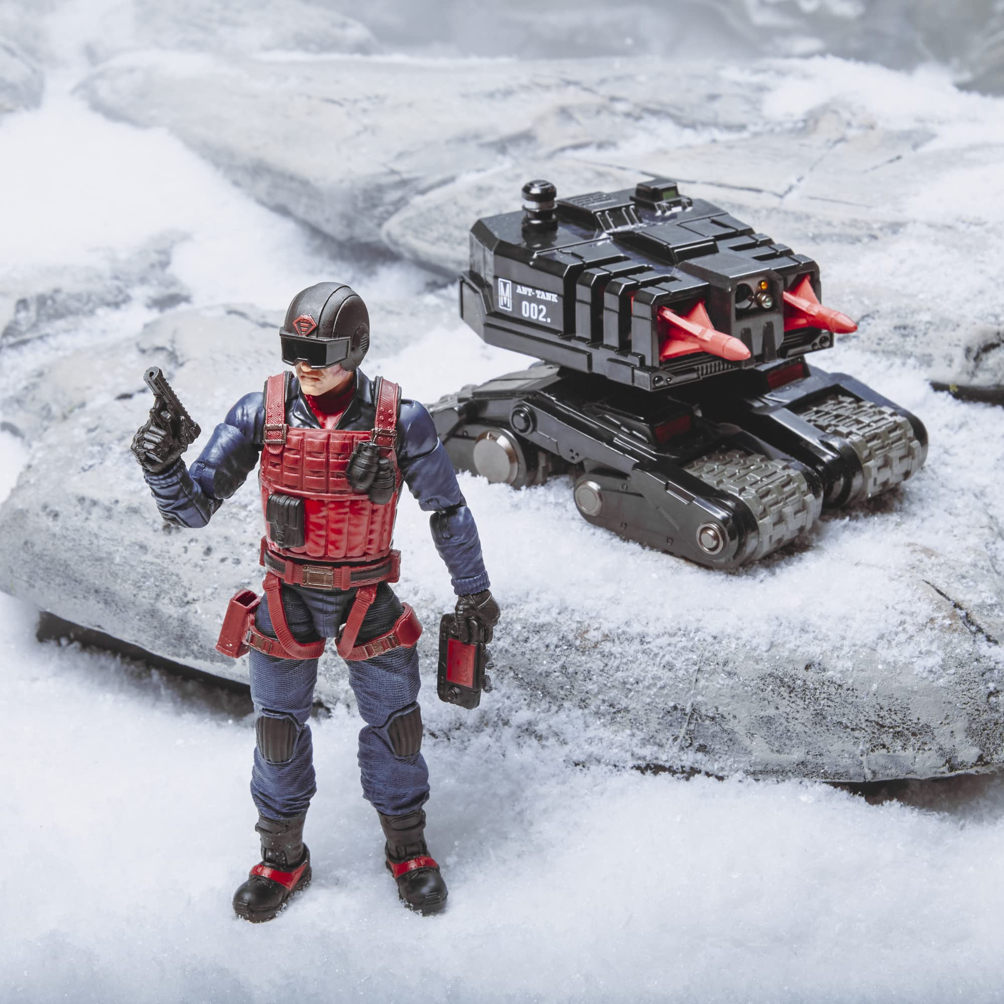 Foto 6 pulgar | Action Figures G.i. Joe Classified Series Scrap-iron Y Dron Antiblindaje - Venta Internacional.