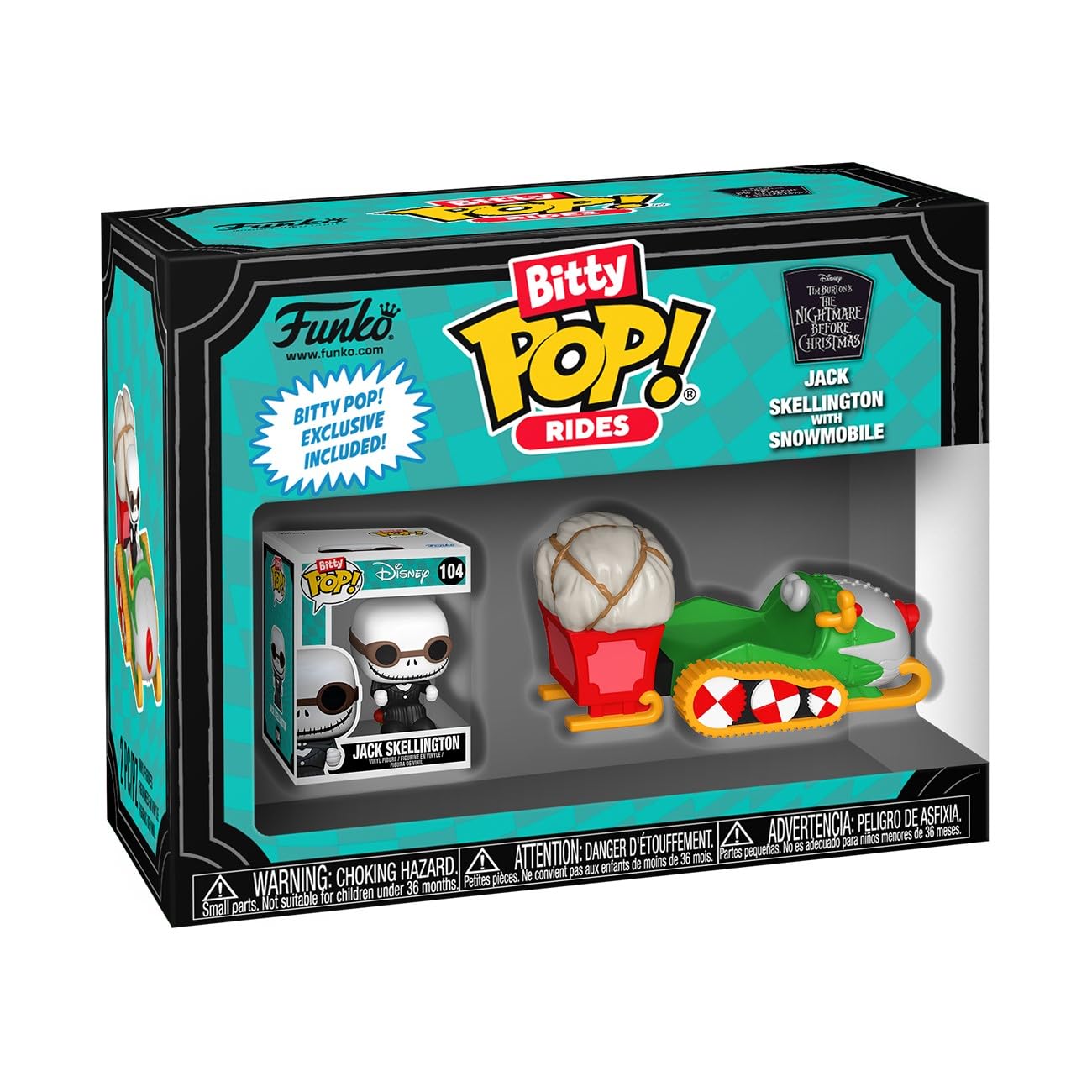 Foto 2 pulgar | Funko Pop! De Colección Bitty Ride: ¡pesadilla Antes De Navidad! - Venta Internacional.