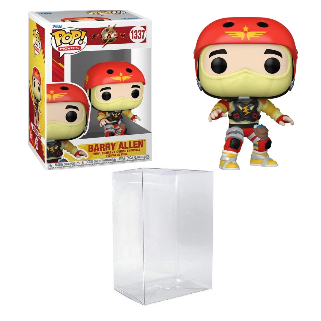 Foto 1 | ¡funko Pop! Películas: Dc The Flash Barry Allen Con Pop Protector - Venta Internacional.