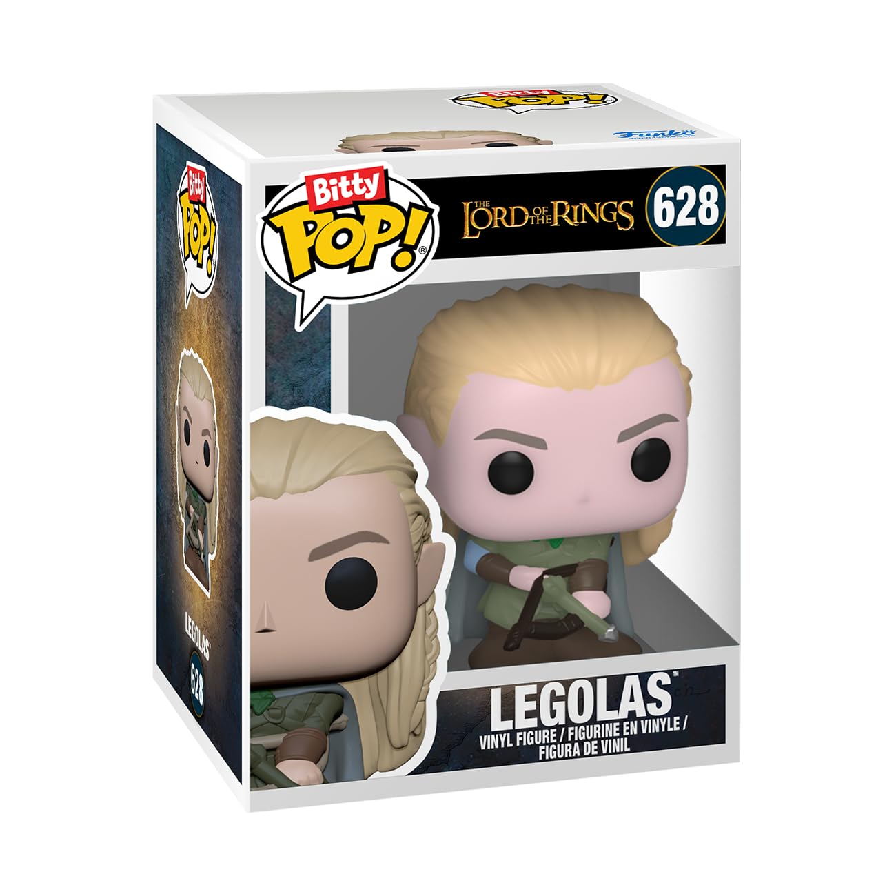 Foto 5 | Paquete De 4 Minijuguetes Coleccionables Funko Bitty Pop! ¡el Señor De Los Anillos - Venta Internacional.