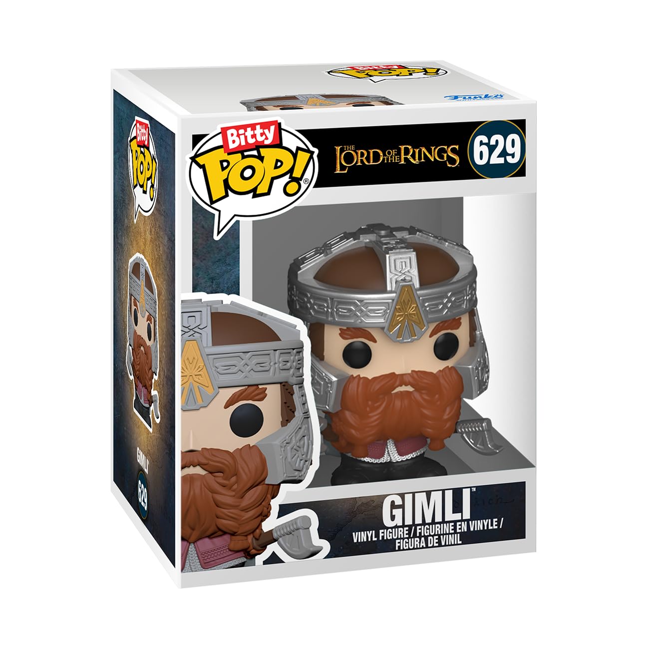Foto 6 | Paquete De 4 Minijuguetes Coleccionables Funko Bitty Pop! ¡el Señor De Los Anillos - Venta Internacional.