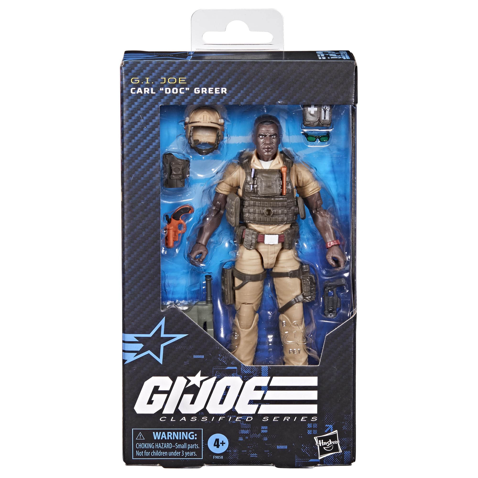 Foto 3 pulgar | Figura De Acción G.i. Joe Classified Series #122 Carl Doc Greer - Venta Internacional.