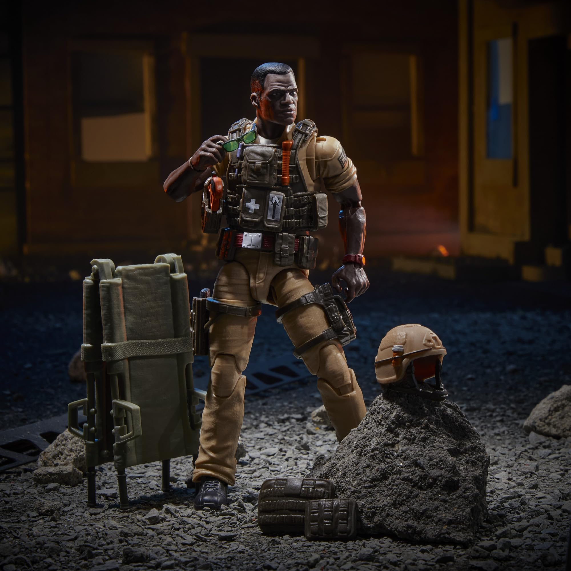 Foto 4 | Figura De Acción G.i. Joe Classified Series #122 Carl Doc Greer - Venta Internacional.