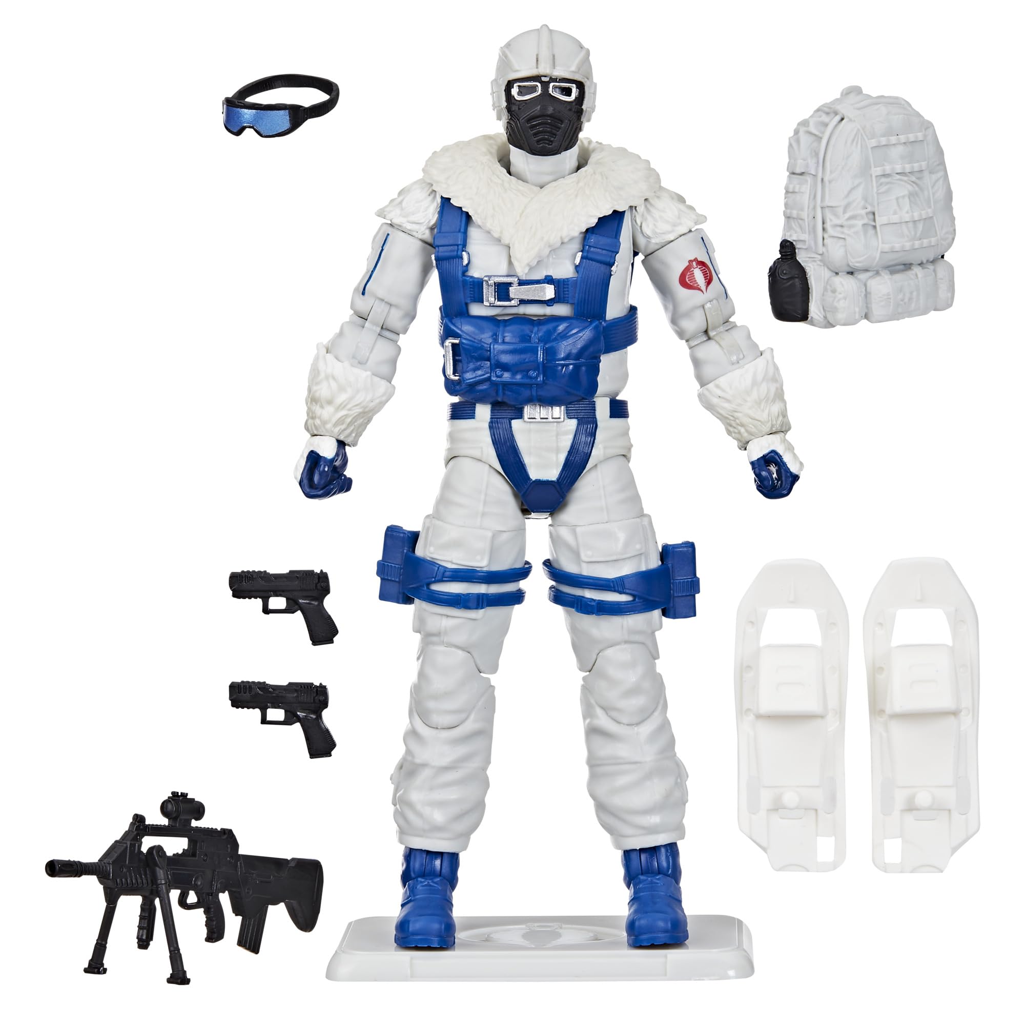 Foto 2 pulgar | Figura De Acción G.i. Joe Classified Series Snow Serpent 15 Cm - Venta Internacional.