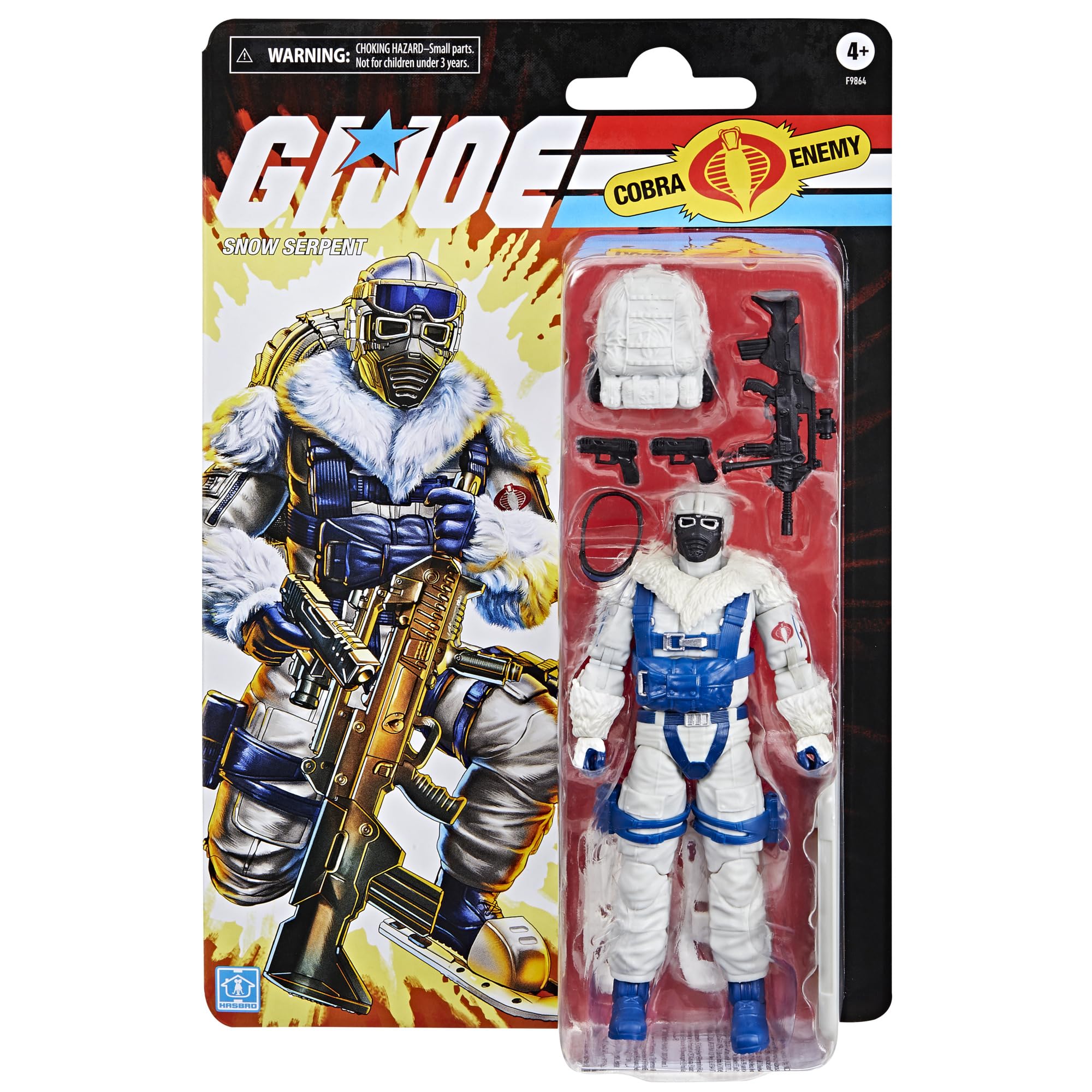 Foto 2 | Figura De Acción G.i. Joe Classified Series Snow Serpent 15 Cm - Venta Internacional.