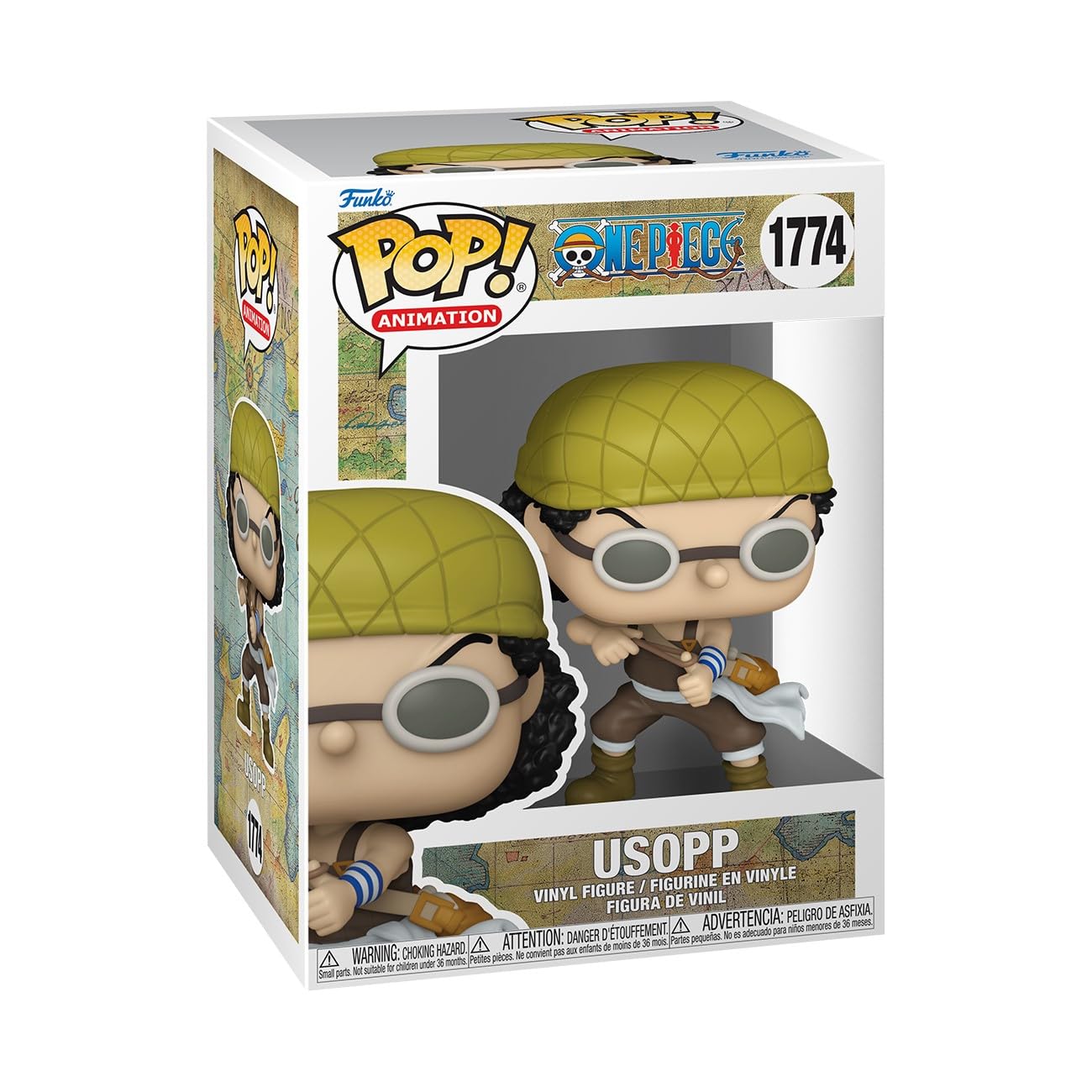 Foto 1 | ¡funko Pop! Figura Animada De Vinilo Usopp De One Piece, 10 Cm - Venta Internacional.