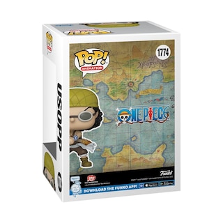 Foto 3 | ¡funko Pop! Figura Animada De Vinilo Usopp De One Piece, 10 Cm - Venta Internacional.