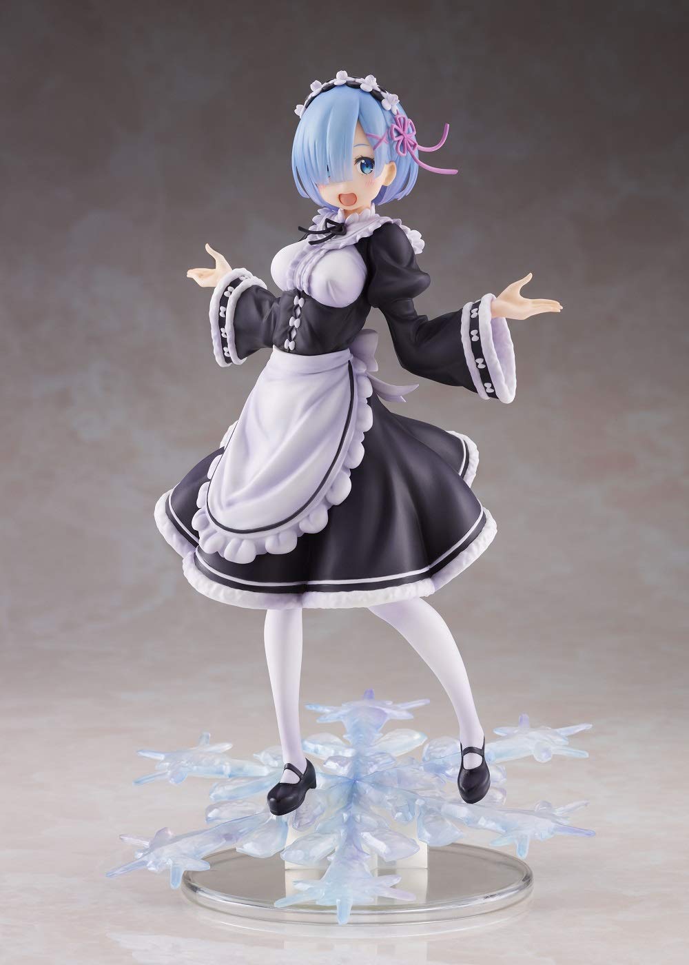 Foto 1 | Muñeca De Pvc Taito Re:zero Winter Maid Rem De 20 Cm Con Soporte - Venta Internacional.