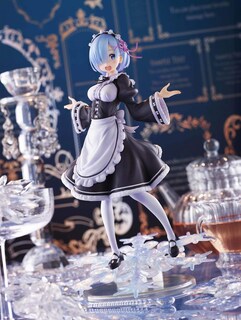 Foto 5 | Muñeca De Pvc Taito Re:zero Winter Maid Rem De 20 Cm Con Soporte - Venta Internacional.