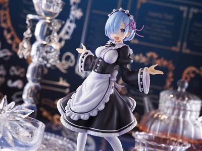 Foto 6 | Muñeca De Pvc Taito Re:zero Winter Maid Rem De 20 Cm Con Soporte - Venta Internacional.
