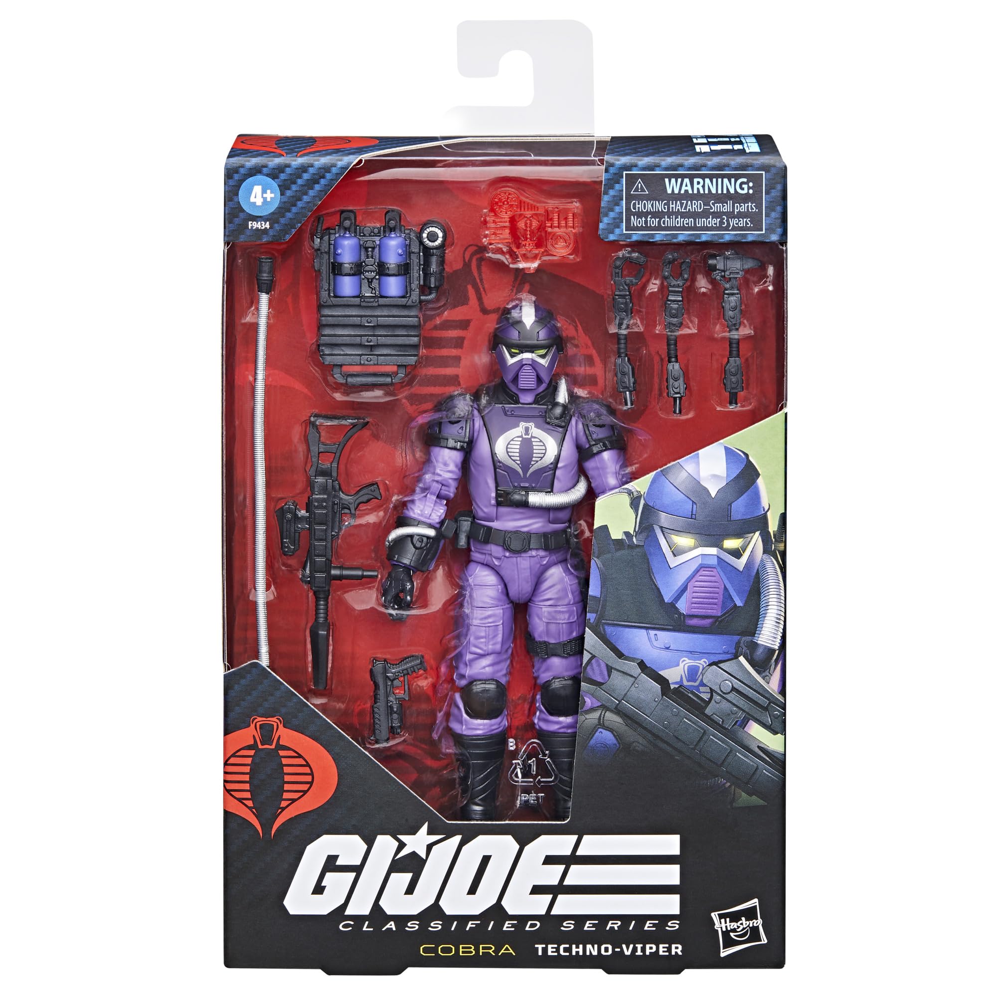 Foto 3 pulgar | Figura De Acción G.i. Joe Classified Series Techno-viper #117 - Venta Internacional.