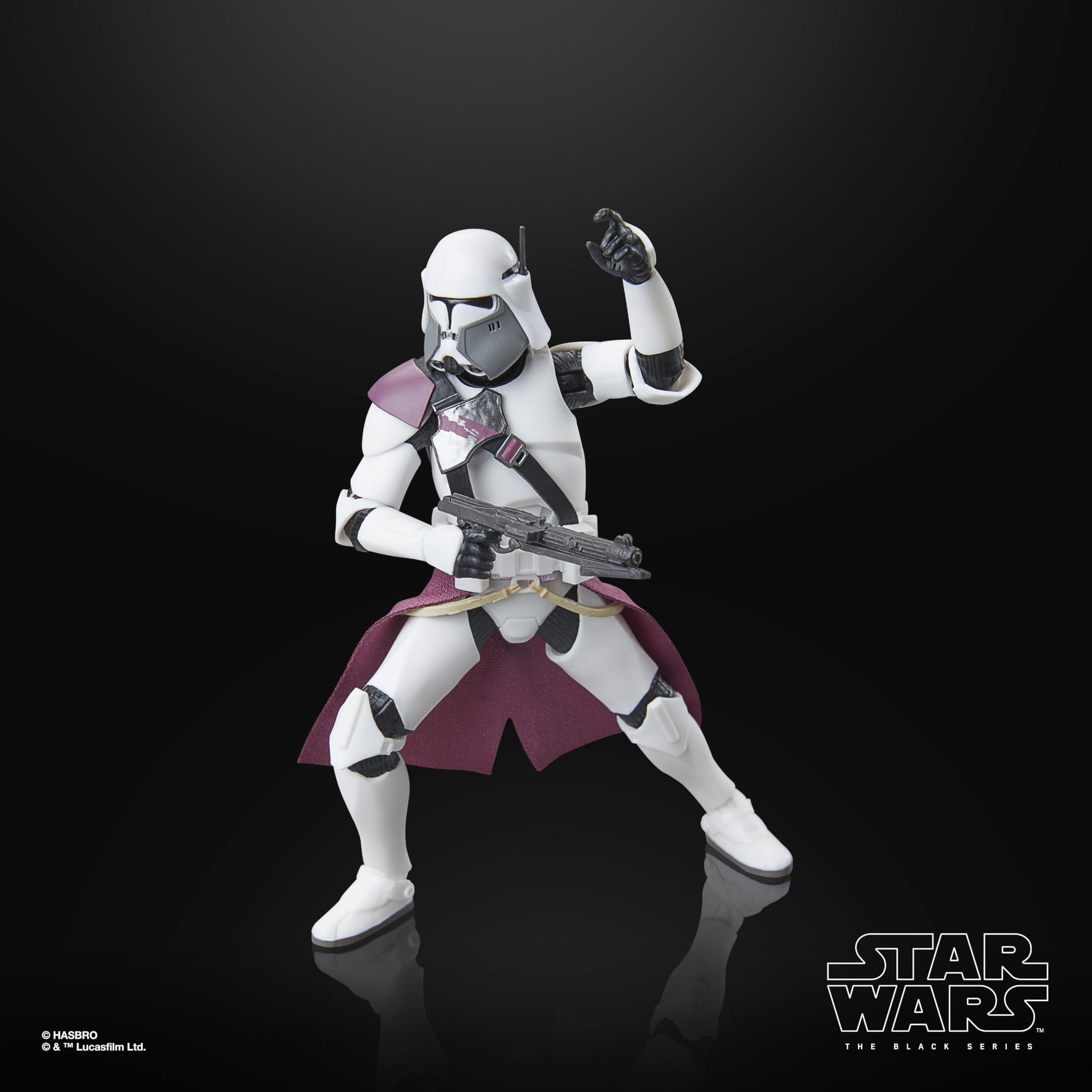 Foto 6 pulgar | Figura De Acción Star Wars The Black Series Clone Commander Bacara - Venta Internacional.