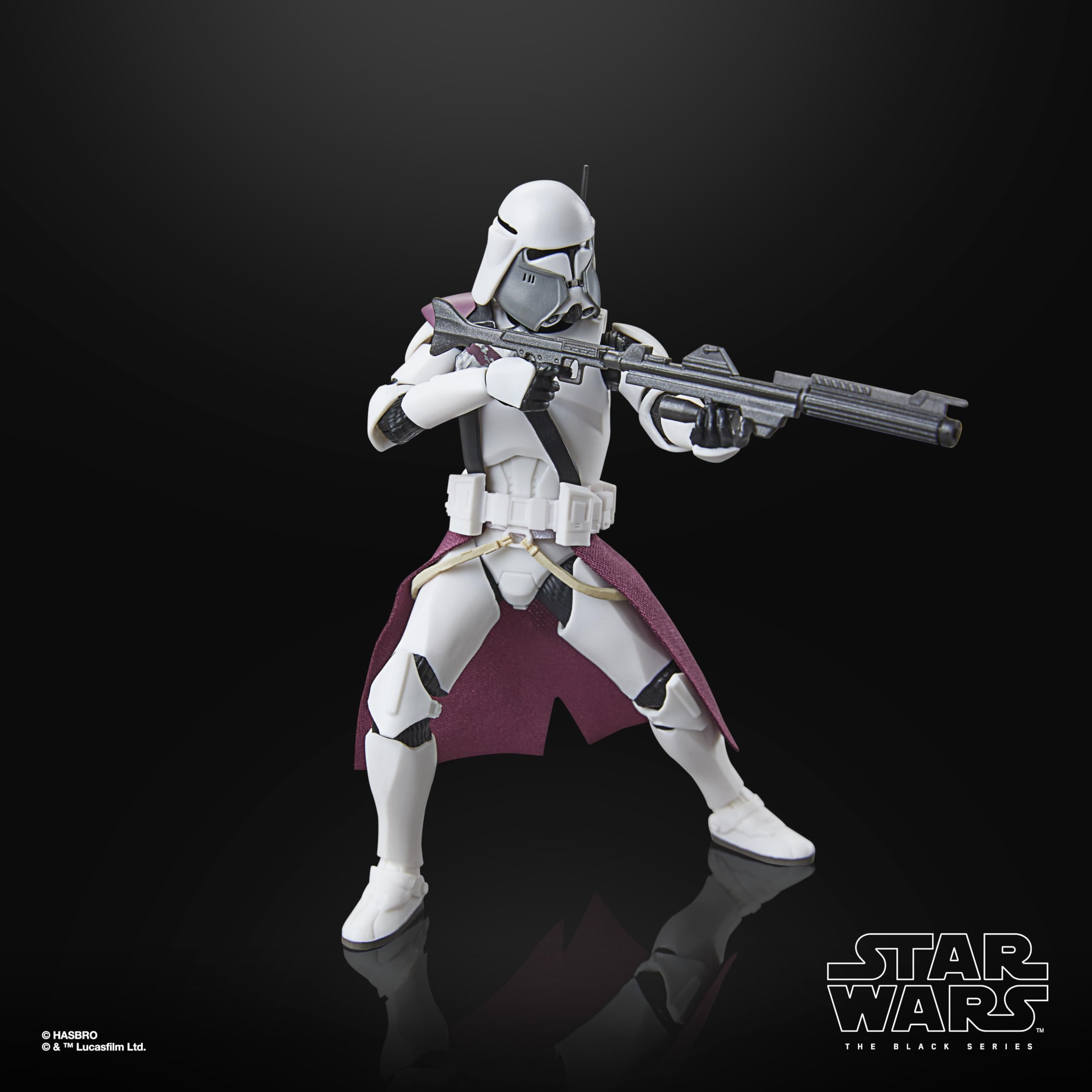 Foto 7 pulgar | Figura De Acción Star Wars The Black Series Clone Commander Bacara - Venta Internacional.