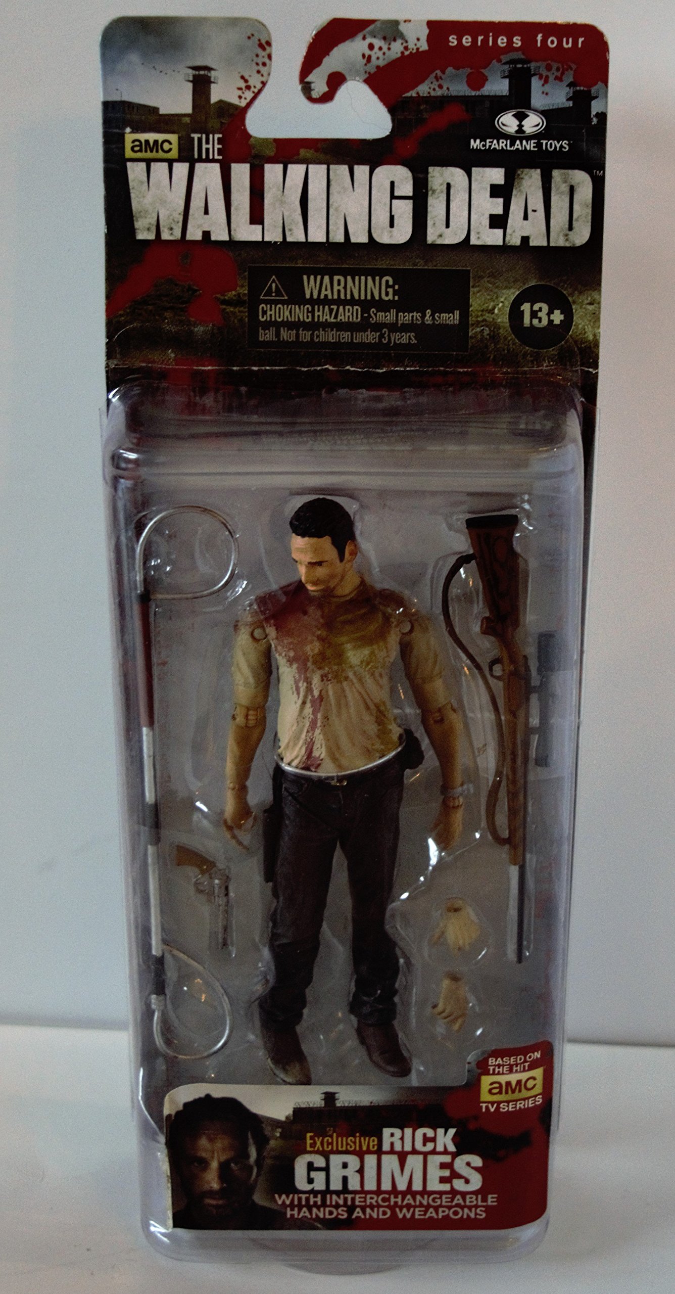 Foto 1 | Figura De Acción Mcfarlane Toys Walking Dead Rick Grimes - Venta Internacional.