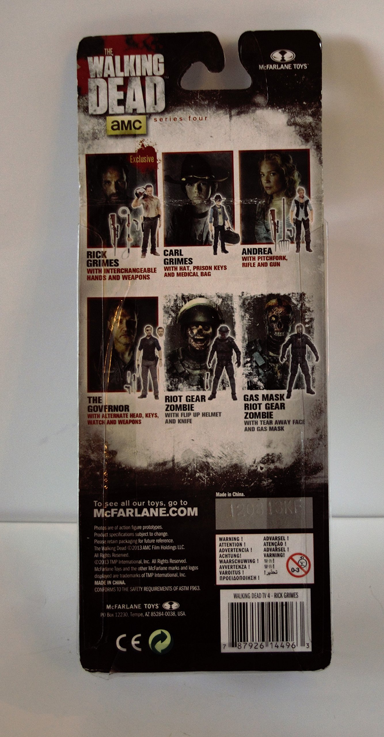 Foto 3 pulgar | Figura De Acción Mcfarlane Toys Walking Dead Rick Grimes - Venta Internacional.