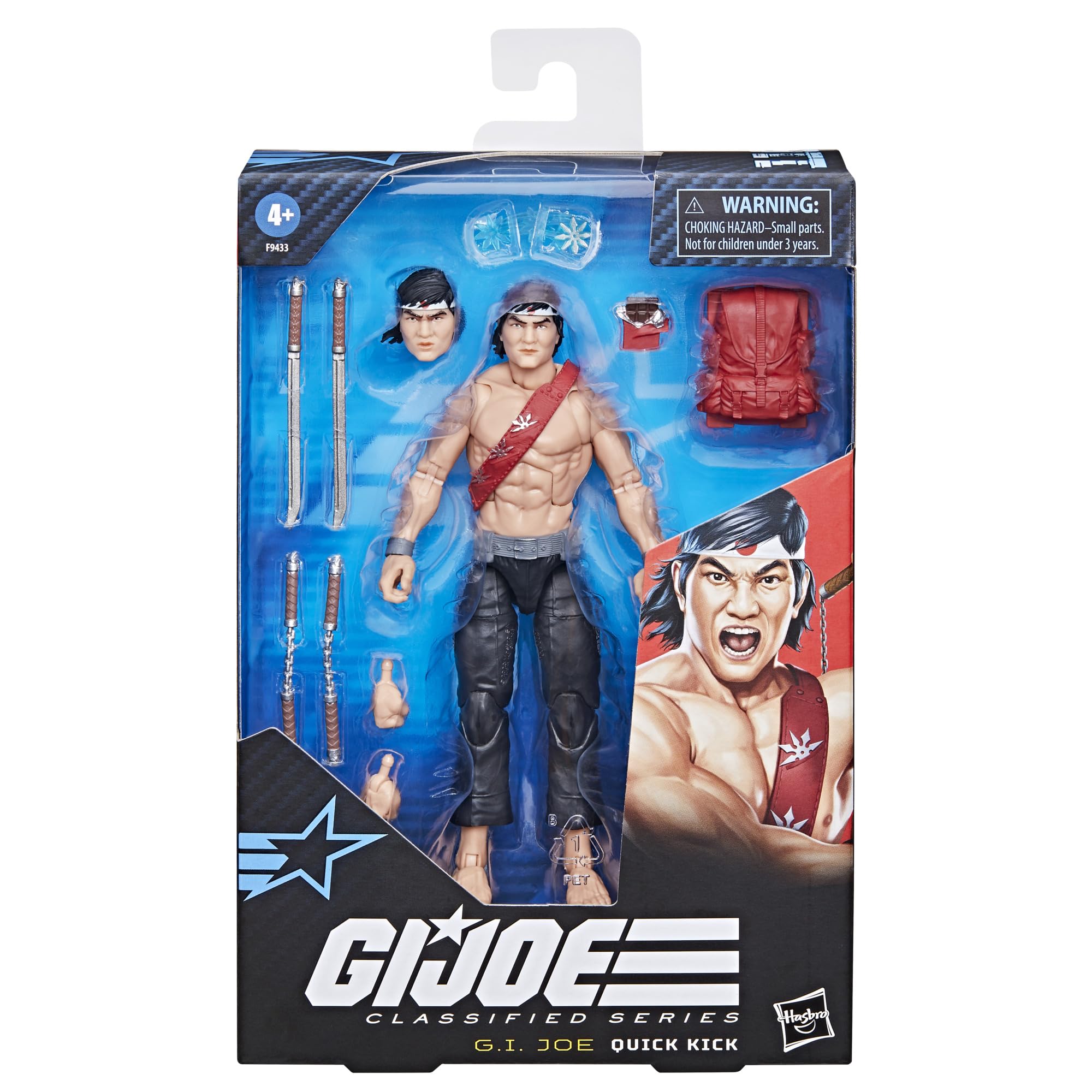 Foto 2 | Figura De Acción G.i. Joe Classified Series #116 Quick Kick - Venta Internacional.