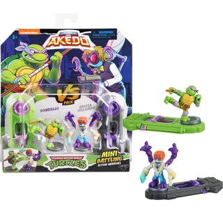 Foto 1 | Tortugas Ninja Adolescentes Mutantes De Toy Akedo Legends Of Akedo - Venta Internacional.