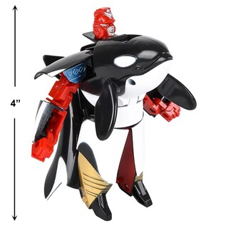 Foto 2 | Figura De Acción Toy Transforming Orca Whale To Robot, 10 Cm - Venta Internacional.