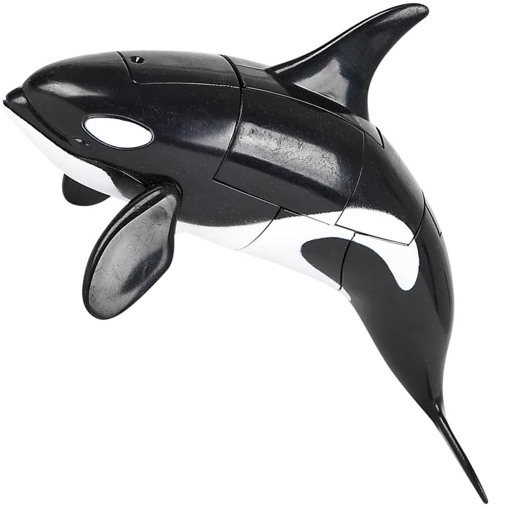 Foto 6 pulgar | Figura De Acción Toy Transforming Orca Whale To Robot, 10 Cm - Venta Internacional.