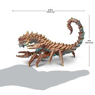Foto 3 | Figura Del Dragón Del Desierto De Safari Ltd., 6,5 Cm, Pintada A Mano Para Niños Mayores De 4 Años - Venta Internaci