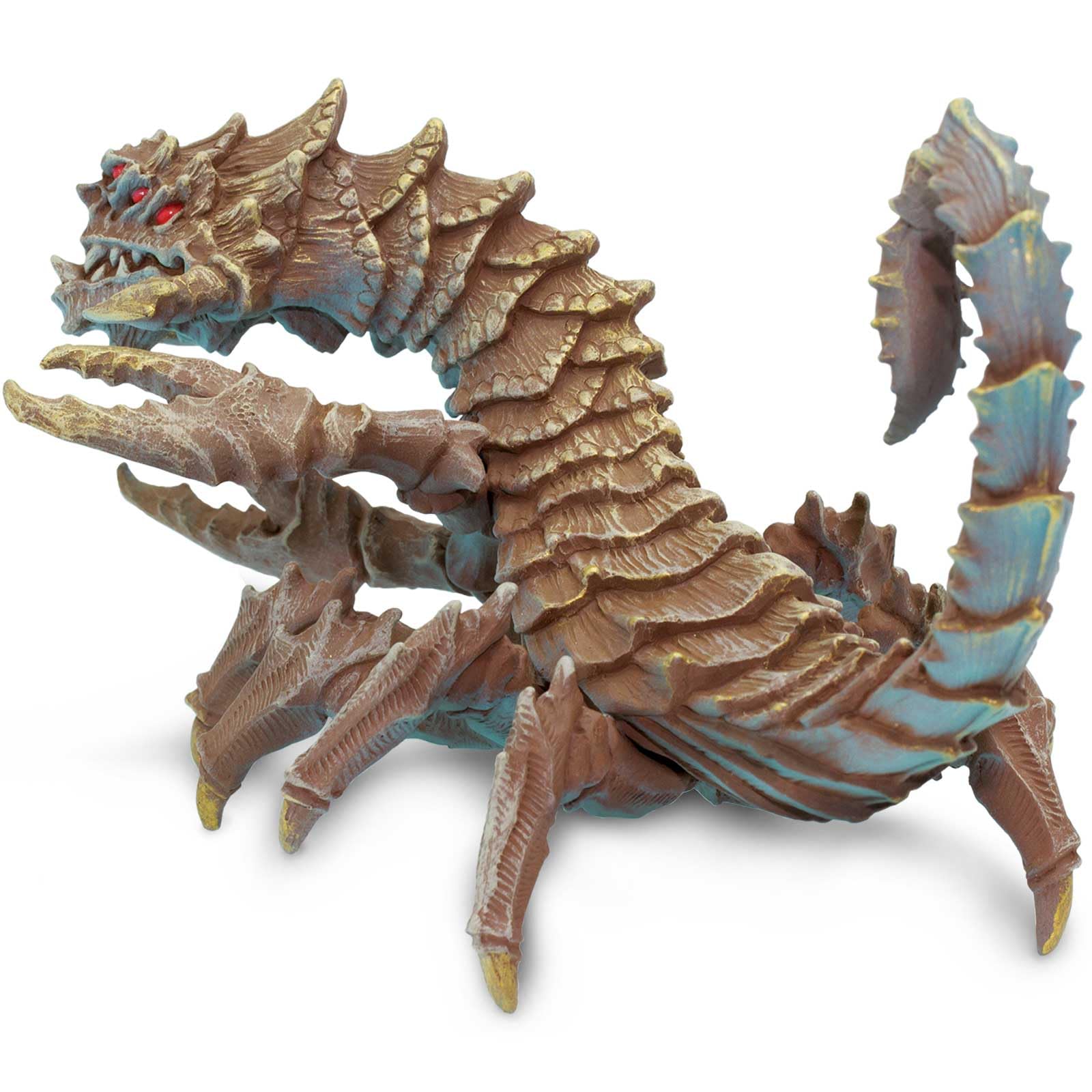 Foto 5 | Figura Del Dragón Del Desierto De Safari Ltd., 6,5 Cm, Pintada A Mano Para Niños Mayores De 4 Años - Venta Internaci