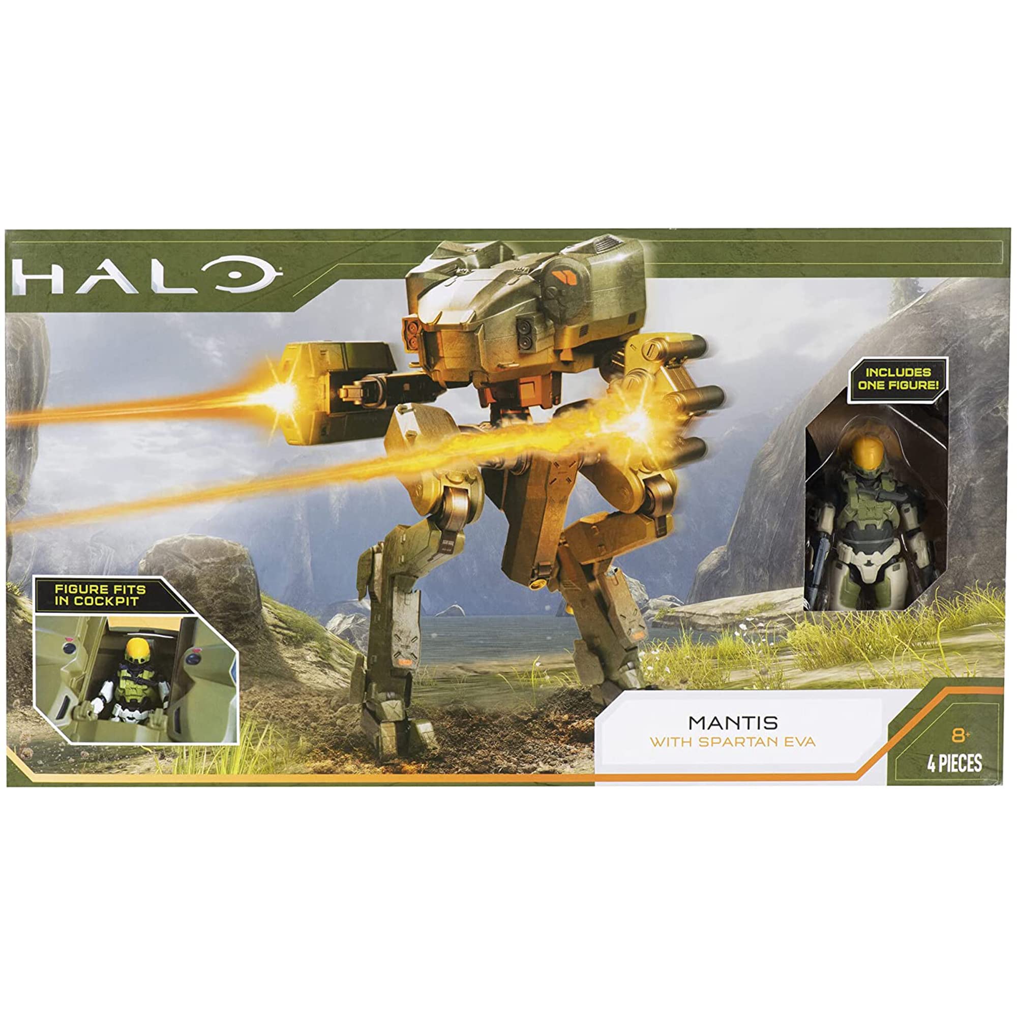 Foto 3 pulgar | Figura De Acción Halo Deluxe Unsc Mantis Con Armadura Spartan Eva - Venta Internacional.