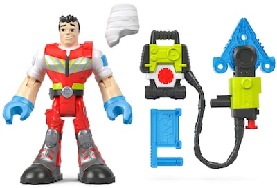 Foto 3 | Figura De Acción Fisher-price Rescue Heroes Reed Vitals 15 Cm - Venta Internacional.
