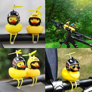 Foto 7 | Adornos De Goma Para Coche Con Forma De Pato Wonuu, Diseño De Pato Amarillo Con Hélice - Venta Internacional.
