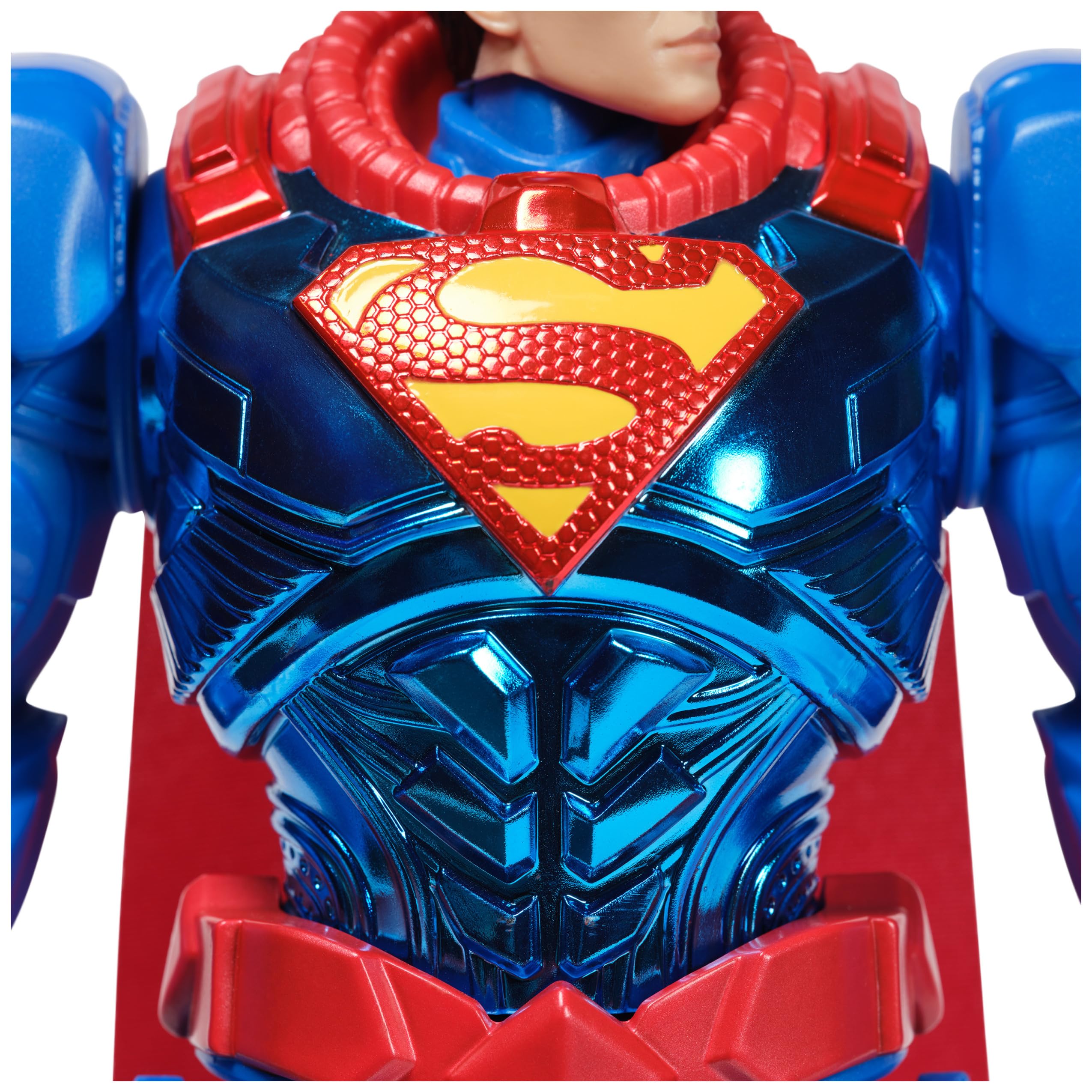 Foto 7 pulgar | Figura De Acción Dc Comics Metal Force Superman 30 Cm - Venta Internacional.